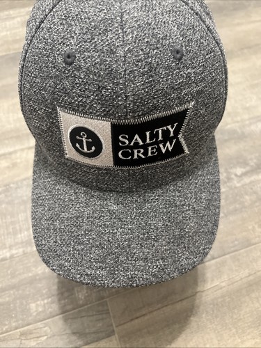 Salty Crew Grey XL Cap Flex Fit