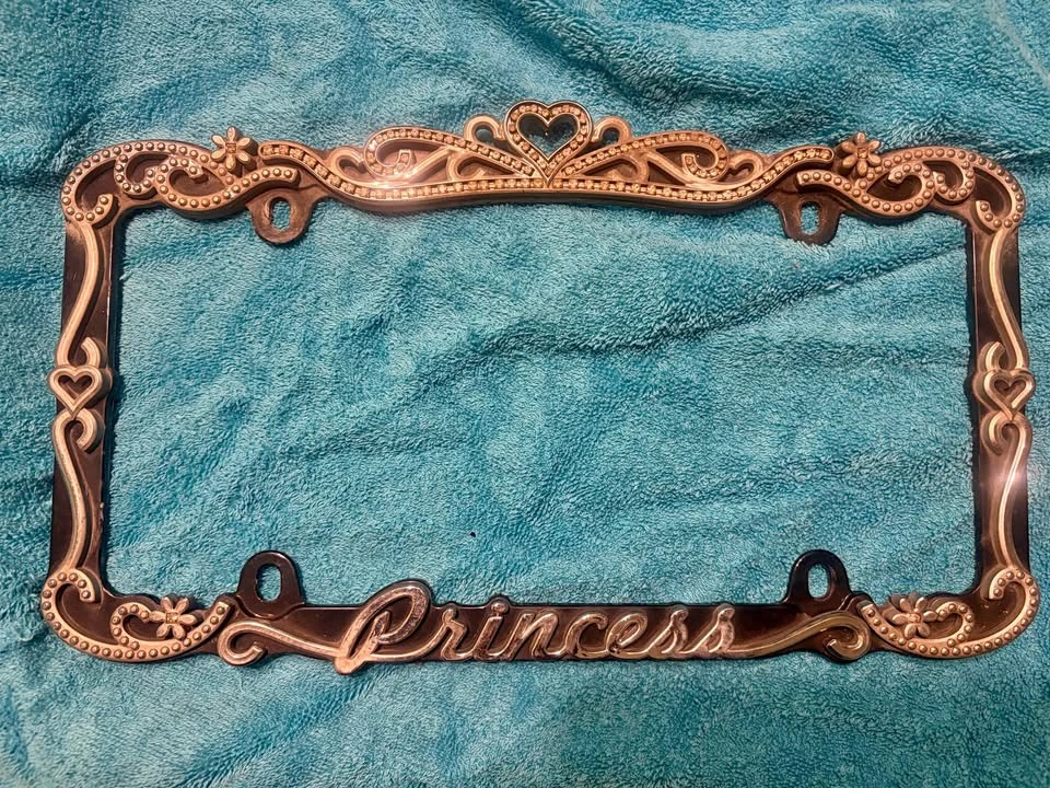 Princess License Plate Frame