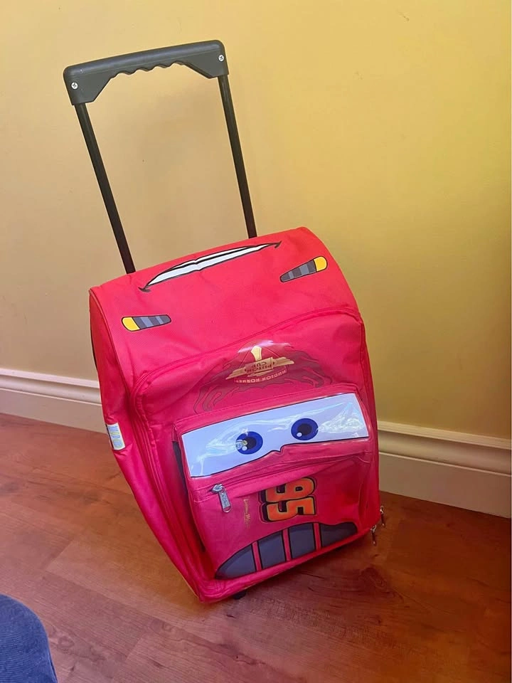 Lighting McQueen Luggage