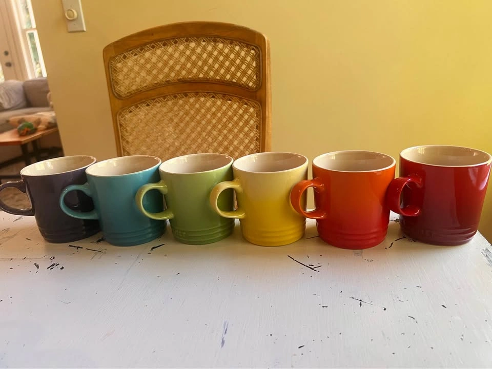 Rainbow Le Creuset Mugs - photo 2