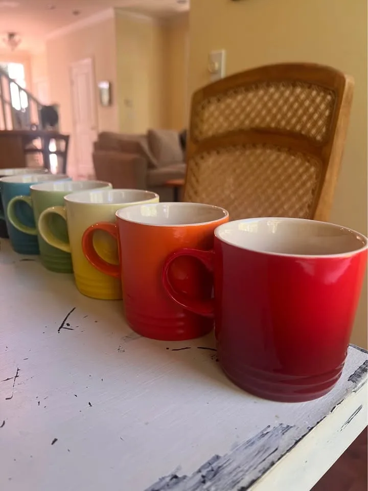 Rainbow Le Creuset Mugs - photo 3