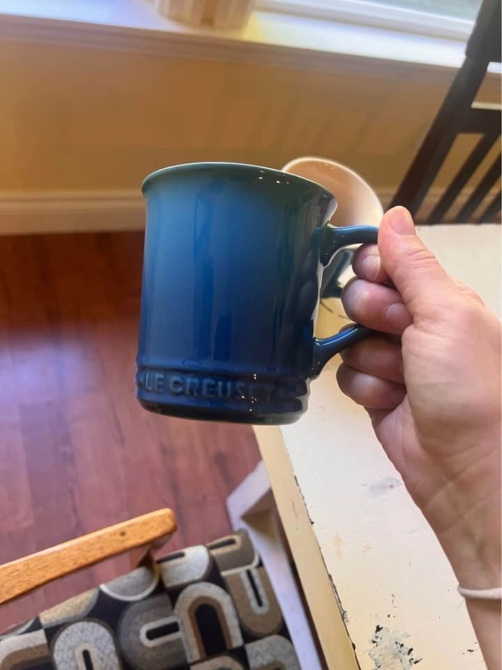 Le Creuset Ombré Blue Mugs Set of 2 - photo 2