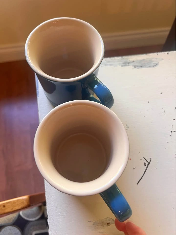 Le Creuset Ombré Blue Mugs Set of 2 - photo 5