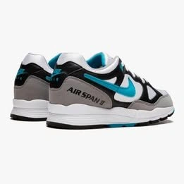 NEW Nike Air Span II Men’s Shoes – Sizes 10 & 10.5 – Black/Blue - photo 2