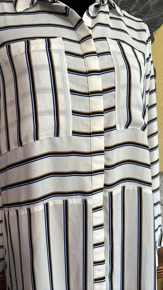 Reitmans Button Down Striped Shirt - photo 2