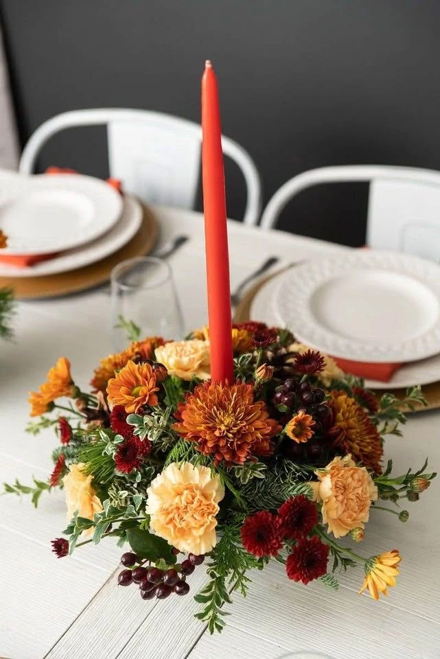 Thanksgiving Floral Arrangements - photo 4