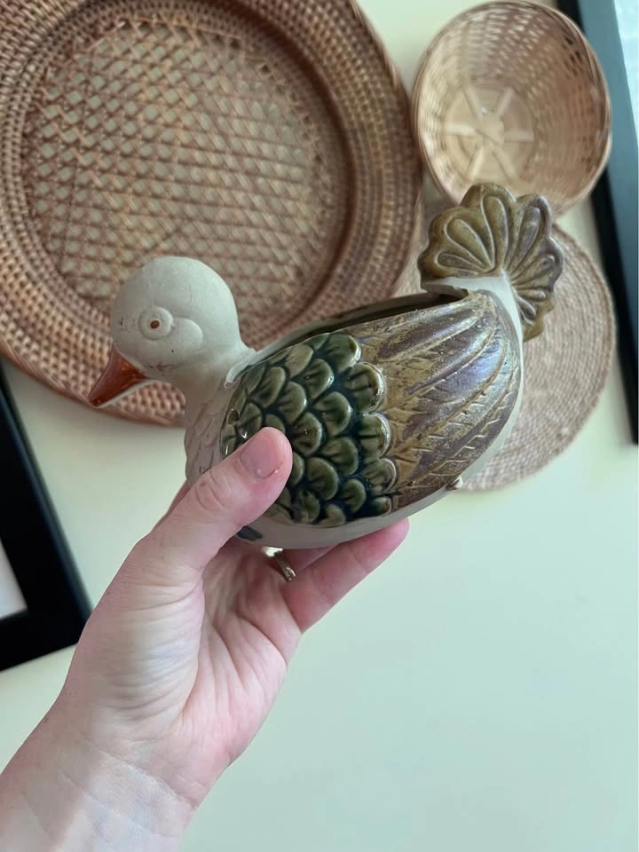 Duck Clay Planter - photo 2