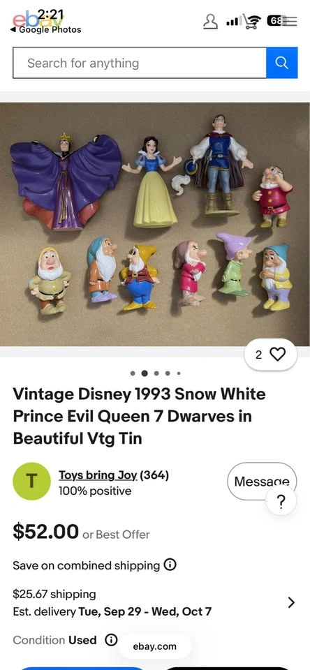 Snow White and the 7 Dwarves Lot - photo 2