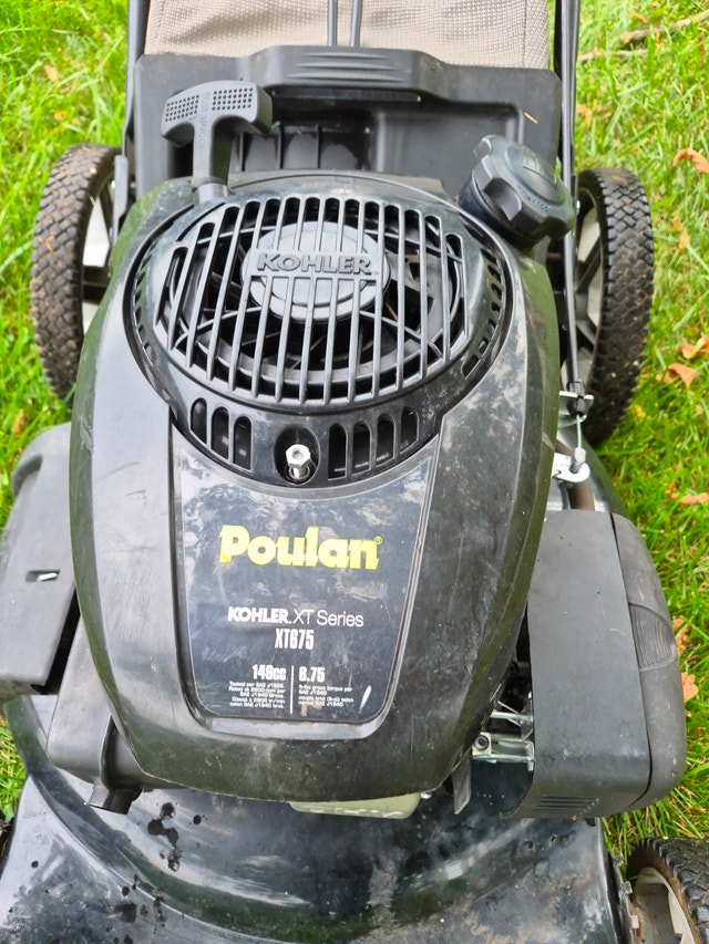 GAS 6.75 HP lawn mower 21'' cut poulan pro kohler XT - photo 3