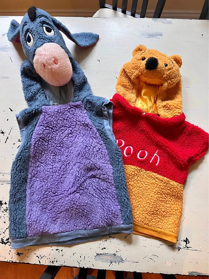 Pooh and Eeyore Costumes