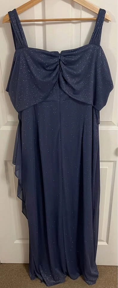 Laura Draped Glitter Dress - photo 2