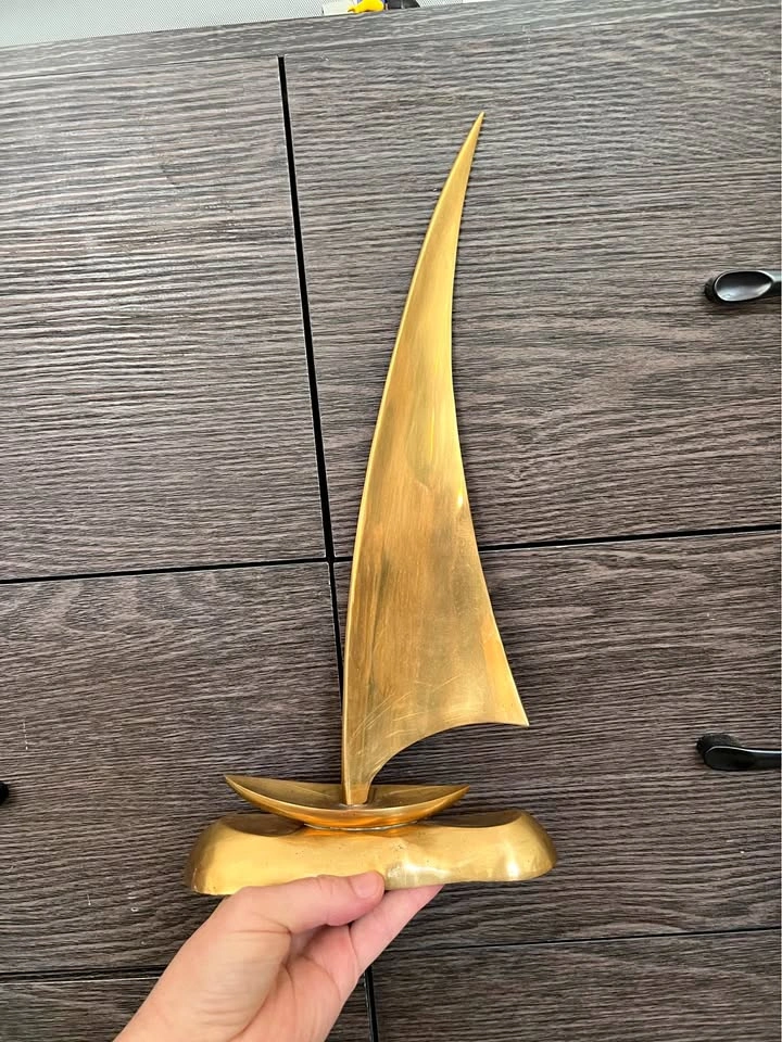 Brass Sailboat