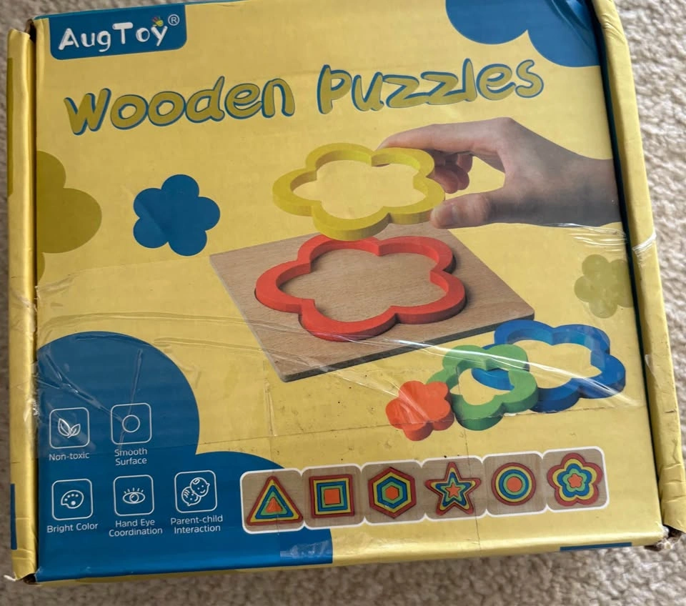 6 pcs Montessori puzzles for toddlers - photo 3