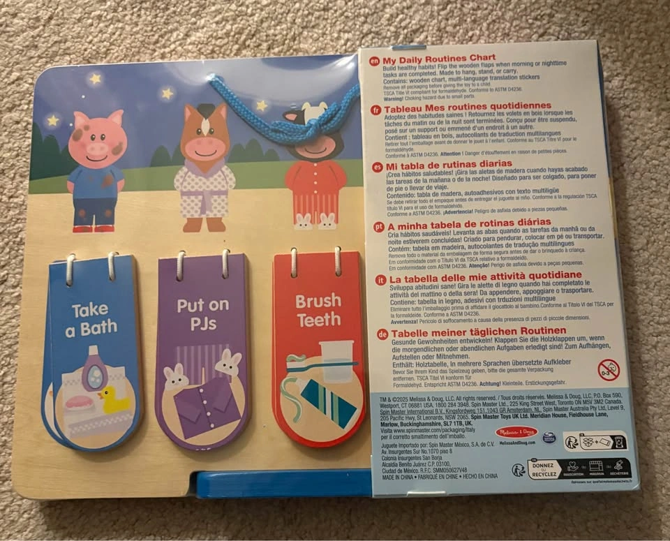 Melissa & Doug Daily Routine Chart - photo 3