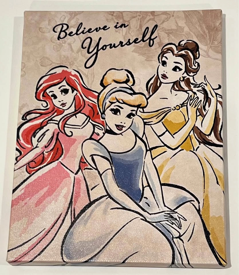 Disney Princess Canvas Wall Art