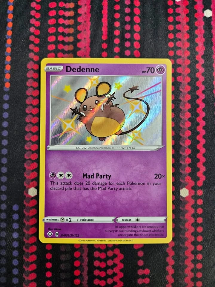 Dedenne - Shining Fates: Shiny Vault Shiny Holo Rare • SV051/SV1