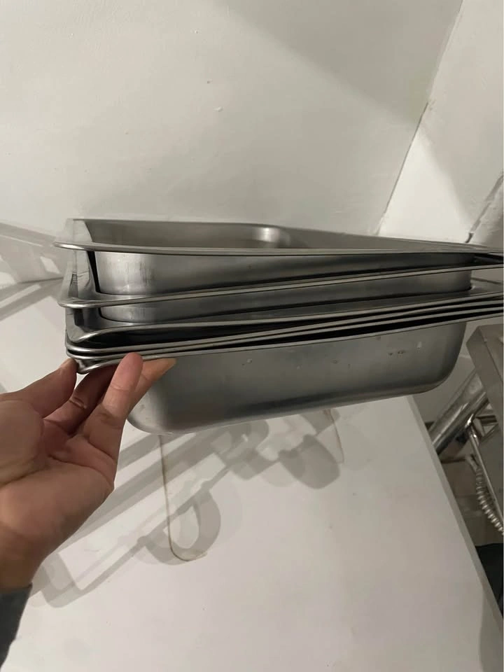 6-Pack 9Qt Foldable Stainless Steel Chafing Dishes Set - photo 4