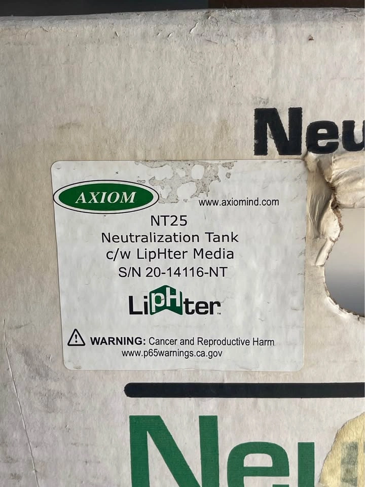 NEW AXIOM NT25 Condensate Neutralizer Tank – Furnace / Boiler - photo 2