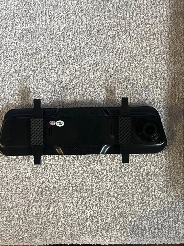 FHD Touchscreen Rear-View Mirror Dash Cam + Rear Camera - photo 3