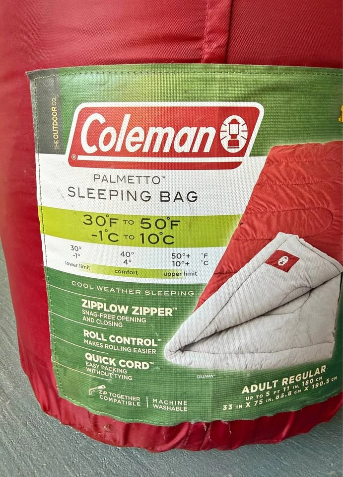 Coleman Palmetto Sleeping Bag