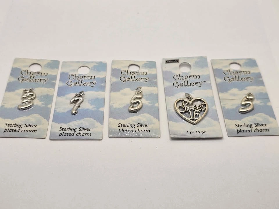 Silver plated charms - photo 2