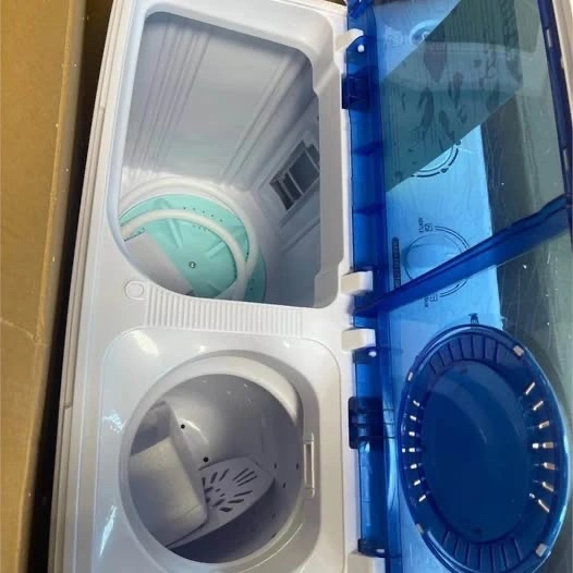 New Portable Washing Machine, 28 lbs Twin Tub Washer - photo 2