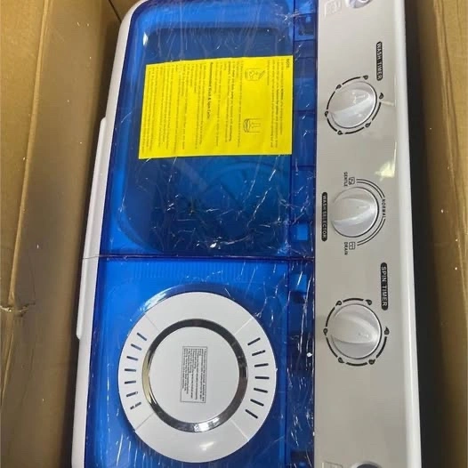 New Portable Washing Machine, 28 lbs Twin Tub Washer - photo 3