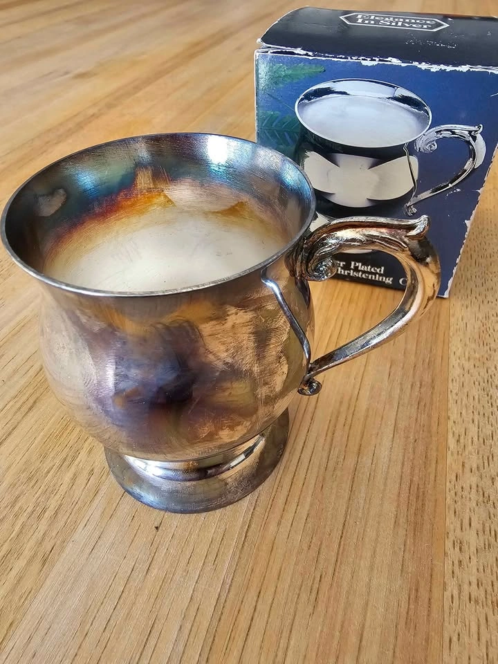 Silver Plate Cup Vintage - photo 2