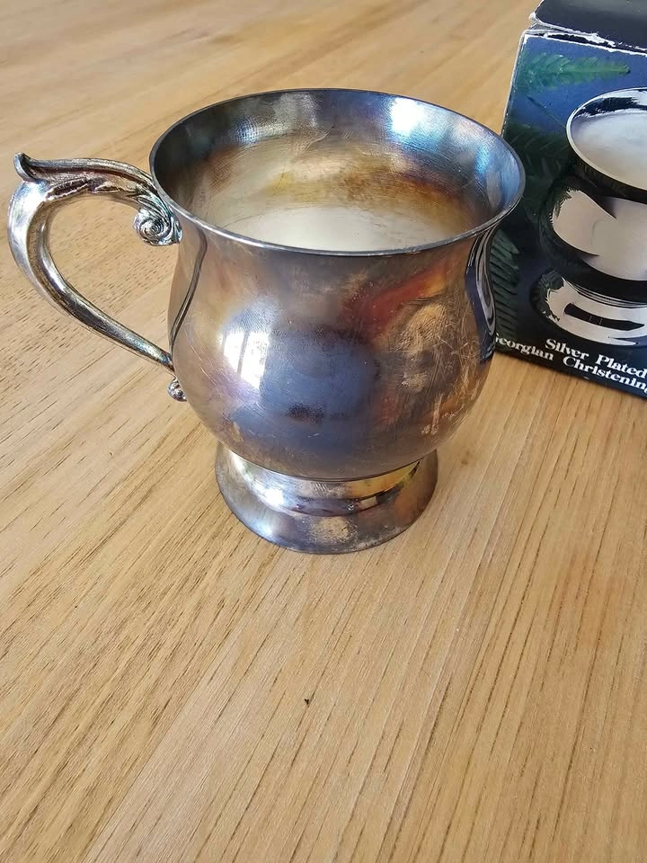 Silver Plate Cup Vintage - photo 3