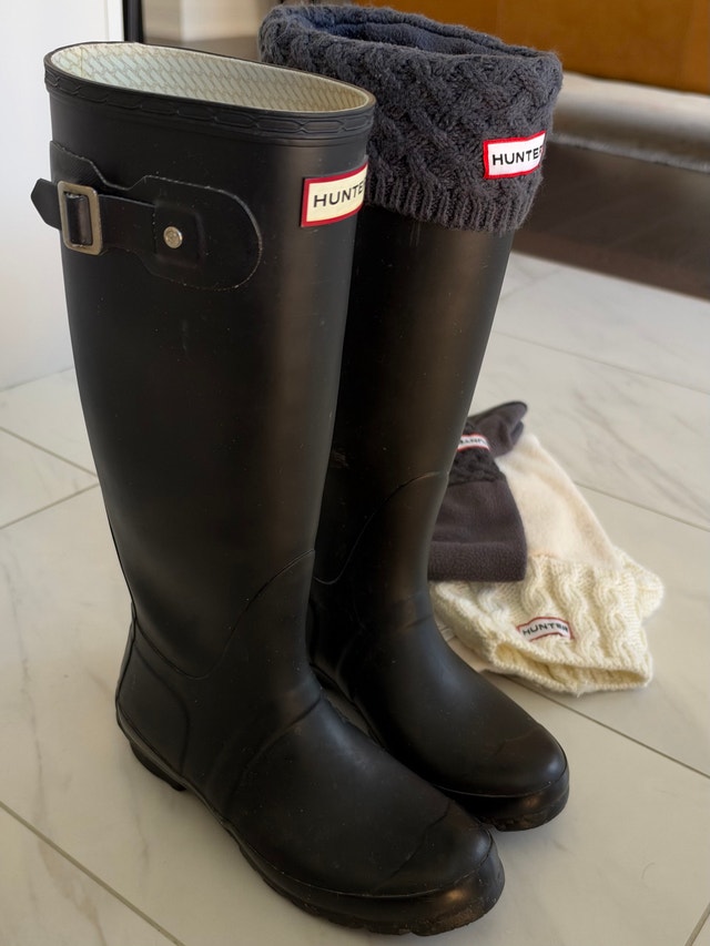 Hunter Original Tall Boots with Liners