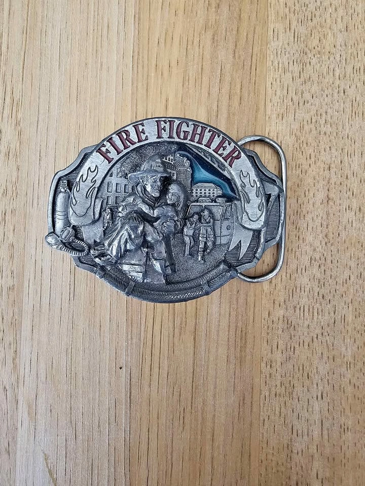 Arroyo Grande Beltbuckle firefighter 1993