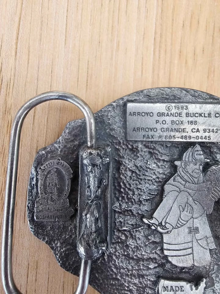 Arroyo Grande Beltbuckle firefighter 1993 - photo 4
