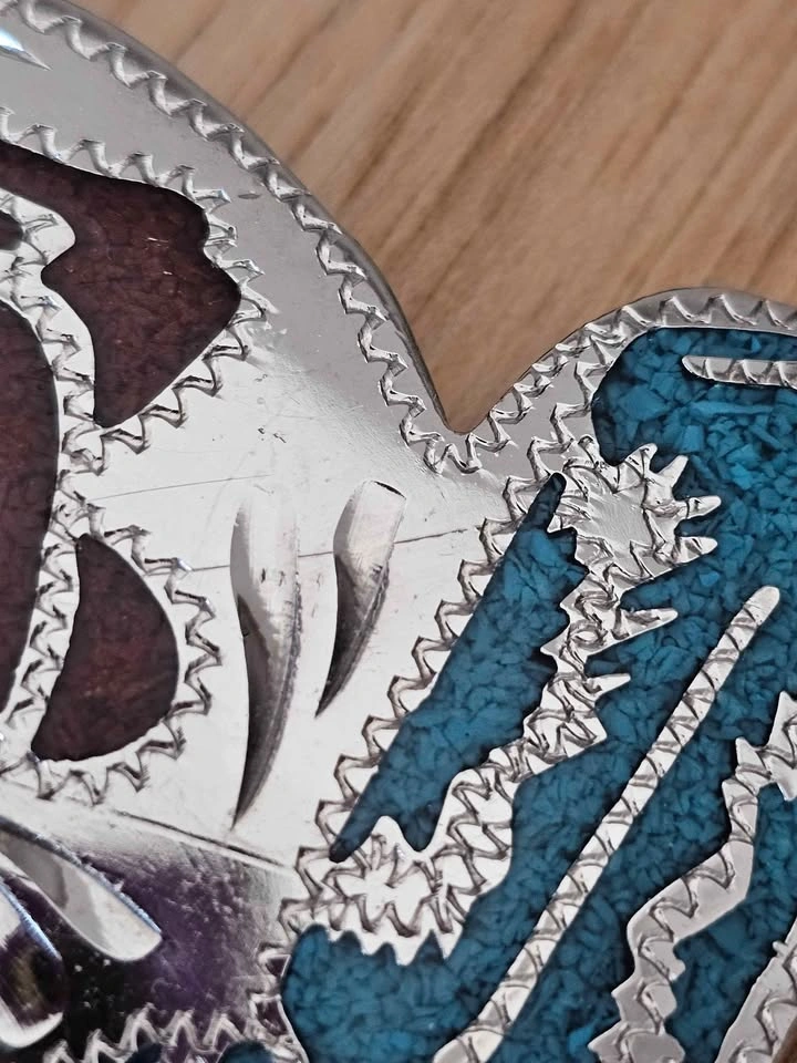 Vintage Western/Native belt buckle - photo 4