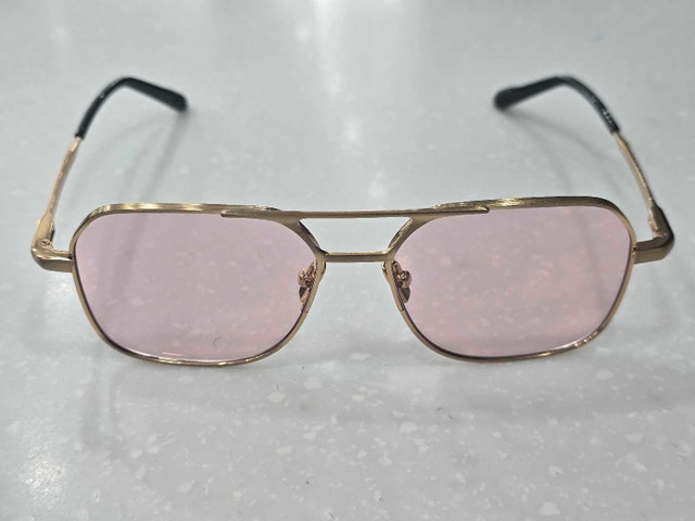 Rosvin Bugs Gold Metal Sunglasses - 54mm - photo 2