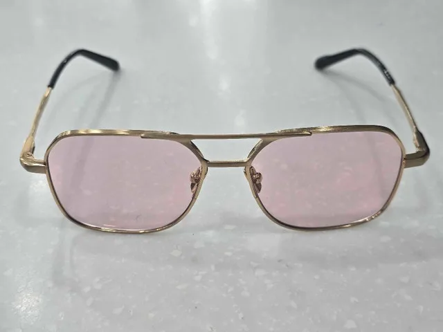 Rosvin Bugs Gold Metal Sunglasses - 54mm - photo 2