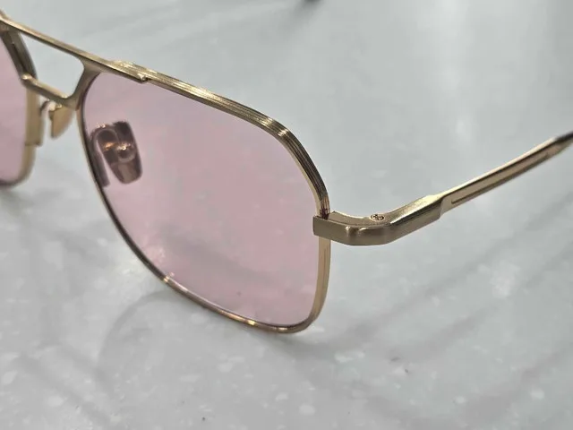 Rosvin Bugs Gold Metal Sunglasses - 54mm - photo 3