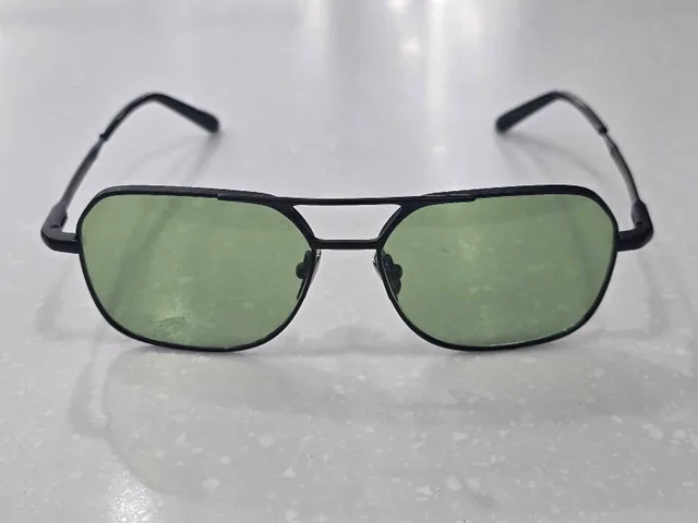 Rosvin Bugs Matte Black Metal Sunglasses - photo 2