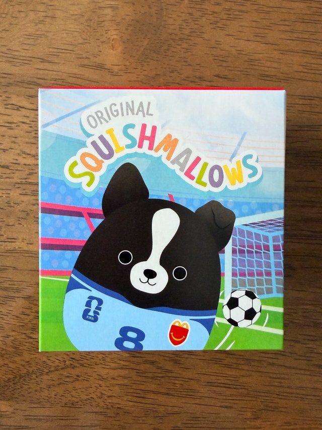 McDonalds Squishmallows FIFA Plush Toy