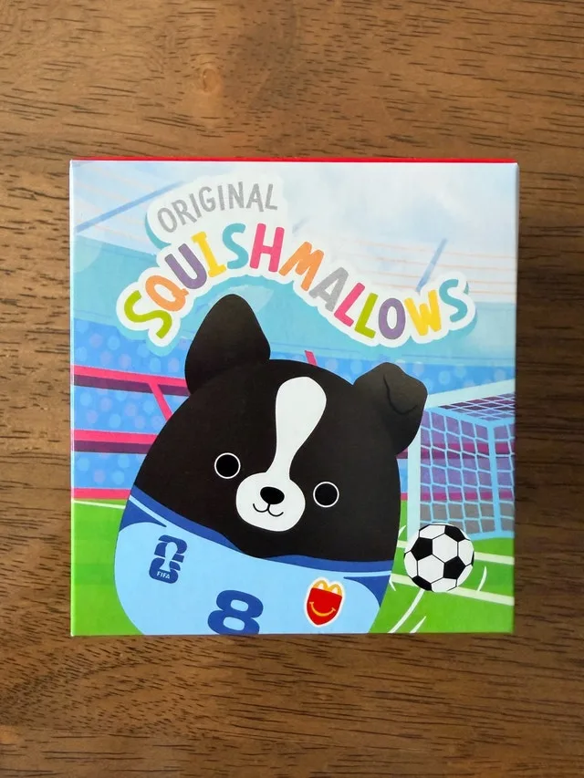 McDonalds Squishmallows FIFA Plush Toy