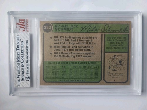 1974 Topps Mike Schmidt - photo 3