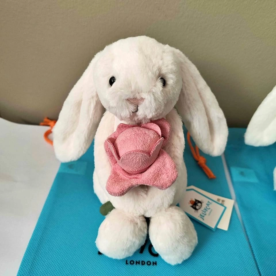Jellycat small bunny peony