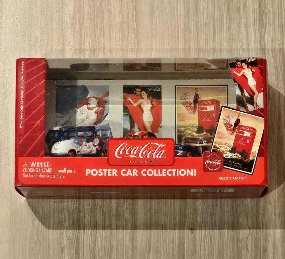 Coca-Cola Poster Car Collection by Johnny Lightning
