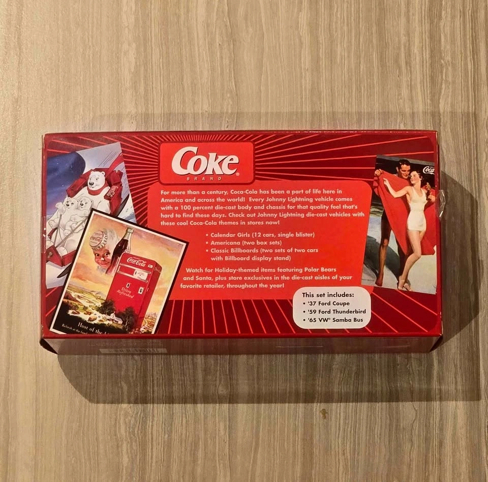 Coca-Cola Poster Car Collection by Johnny Lightning - photo 3