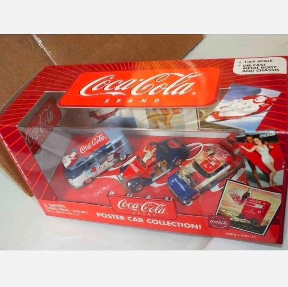 Coca-Cola Poster Car Collection by Johnny Lightning - photo 4