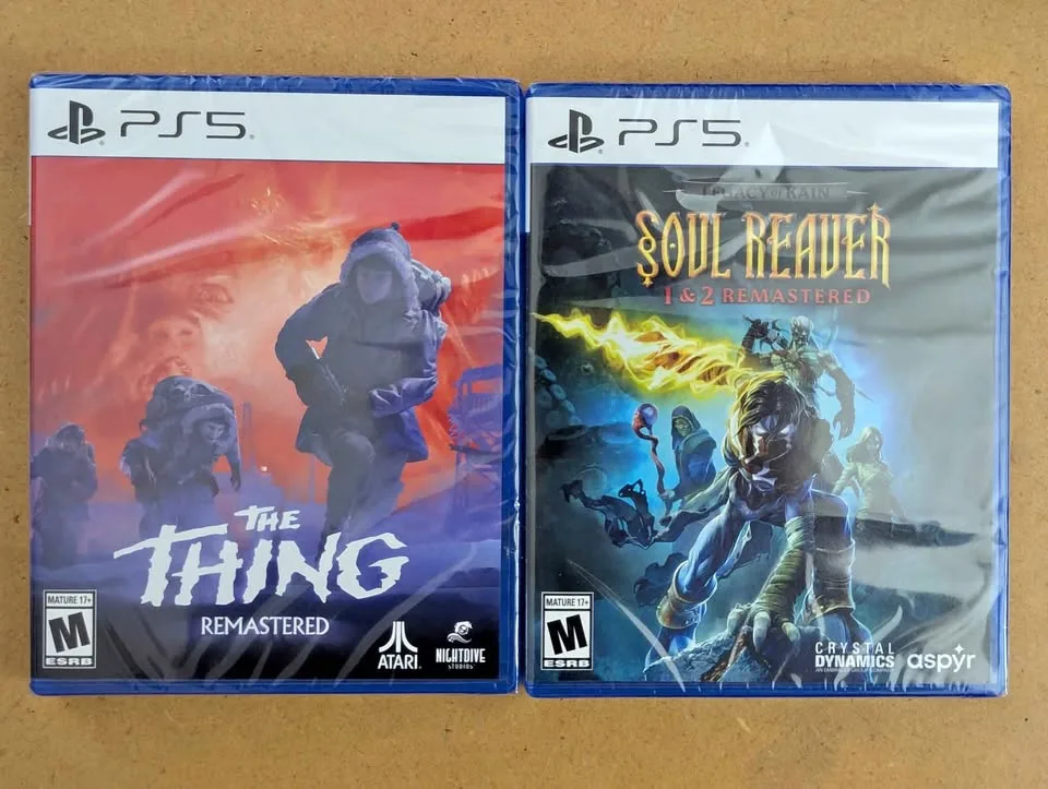 NEW SEALED The Thing & Soul Reaver PS5 thumbnail