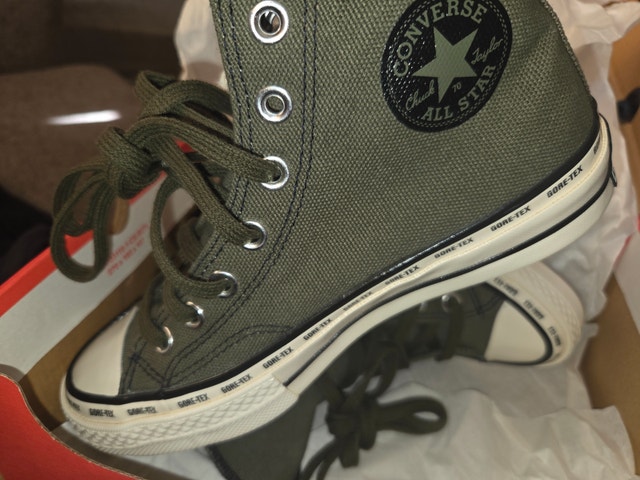 Converse hightops olive - photo 2
