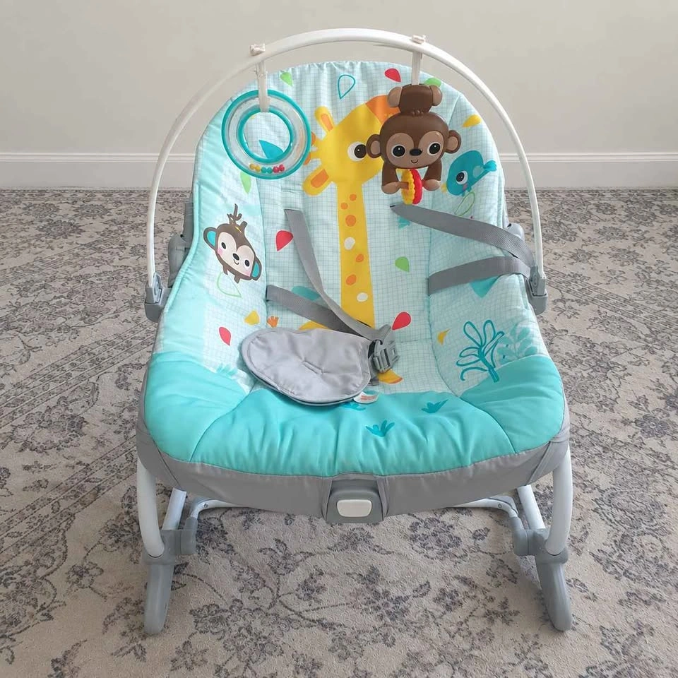 Bright Starts Wild Vibes Baby-to-Toddler Rocker - photo 2