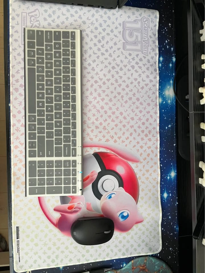 Pokémon Scarlet & Violet 151 Mew Mouse and Keyboard Mat - photo 3