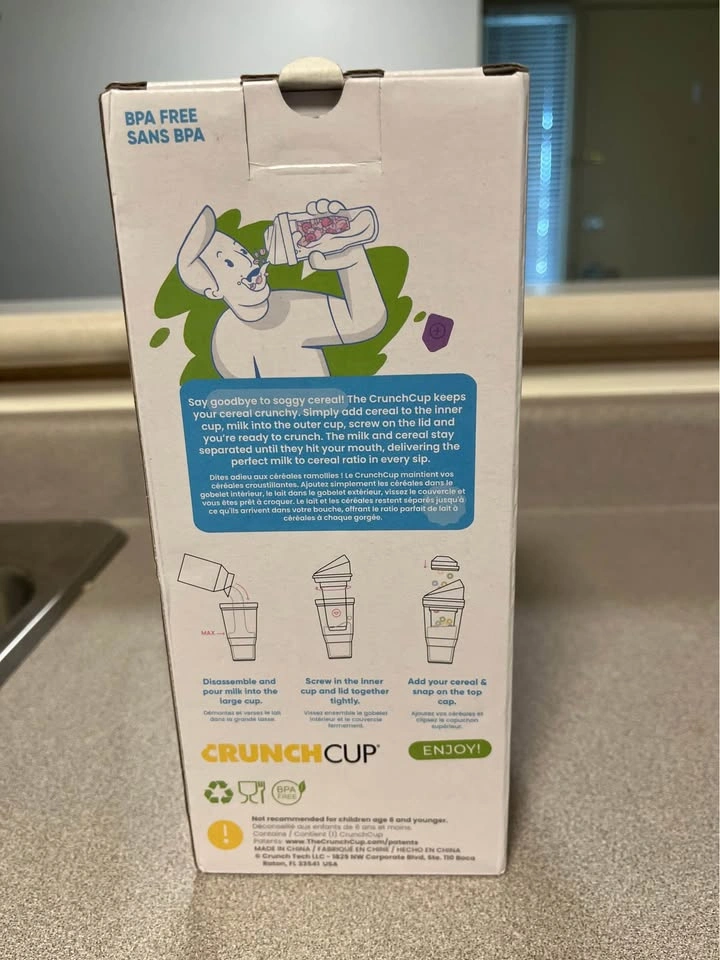 CrunchCup Cereal On The Go Cup - photo 4