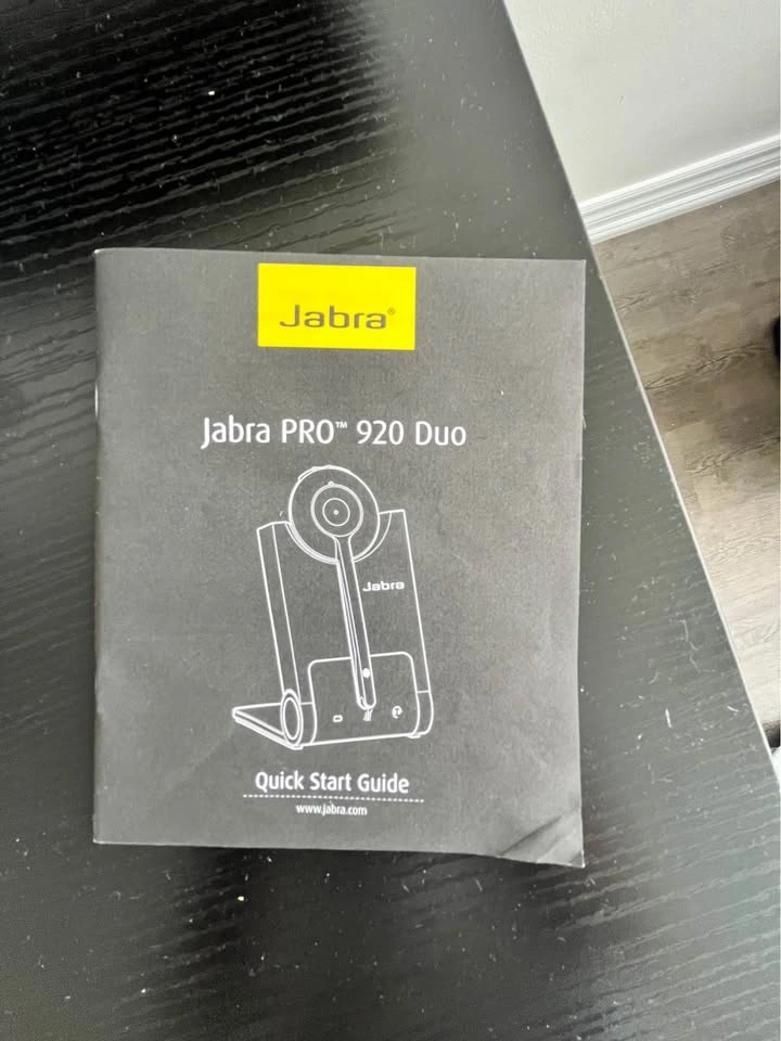 Jabra Pro 920 Duo Wireless Headset - photo 5